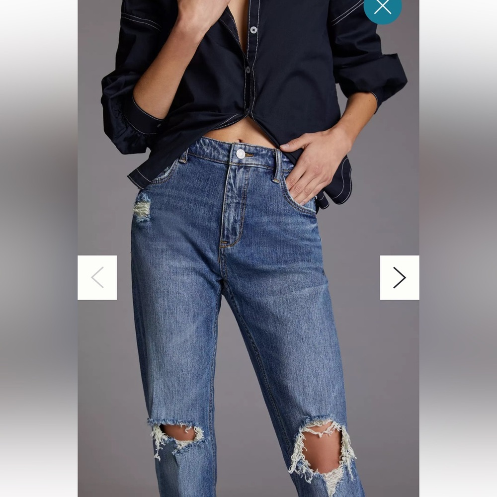 Anthropologie Pilcro The Heritage Boyfriend Jeans 32T